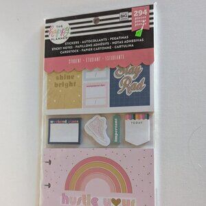 NWT Back to School Student 294 pcs Happy Planner Sticker Multi Pack Stickers NEW